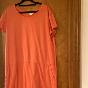 Caslon knee length tee shirt dress